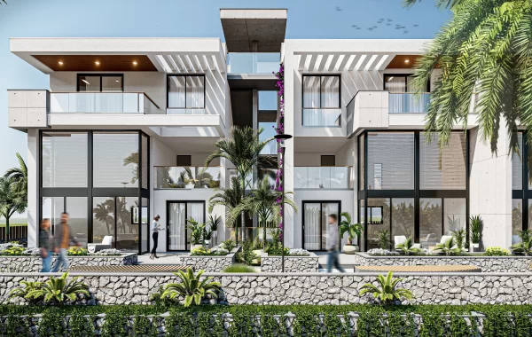 Fabulous apartments for sale in North Cyprus, island known for its excellent climate, warm people