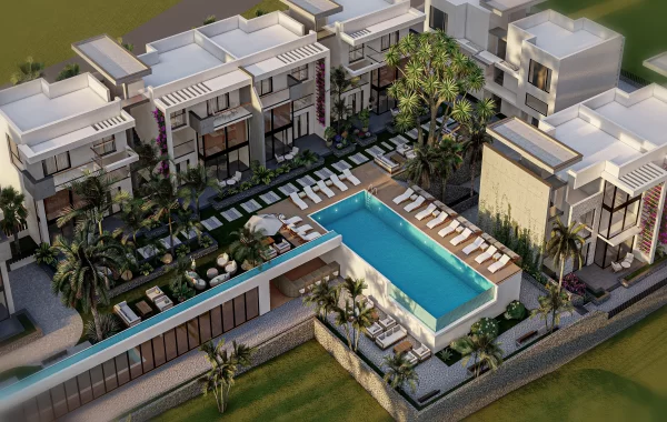 Fabulous apartments for sale in North Cyprus, island known for its excellent climate, warm people