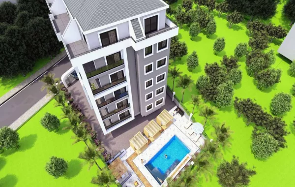 Lovely aprtments for sale in Avsallar, the area with beautiful Incekum Beach