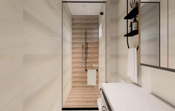 Eleganter Komplex wird in Kestel sehr nahe zum Strand gebaut, eine sehr schöne und ruhige Gegend