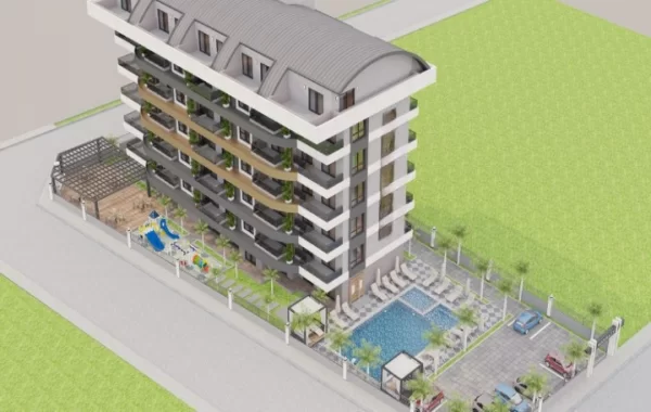 Comfortable apartments for sale in Avsallar, area famous for its sandy beaches and pine trees
