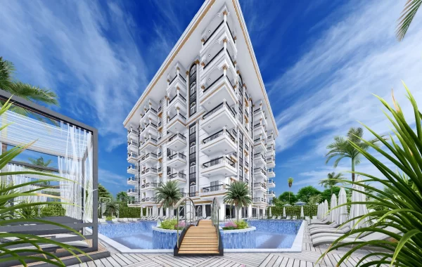 Exceptional apartments for sale in Avsallar, fast developing region and very popular among investors