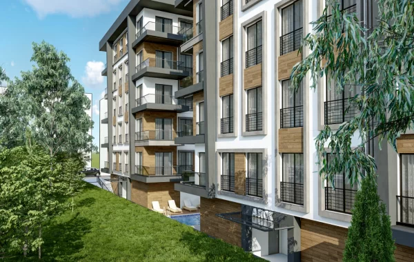 Modern designed apartments for sale in Mahmutlar, Alanya. International and welcoming environment