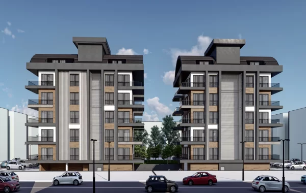Modern designed apartments for sale in Mahmutlar, Alanya. International and welcoming environment