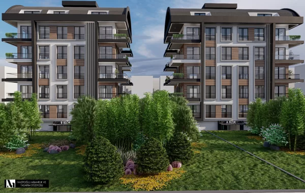 Modern designed apartments for sale in Mahmutlar, Alanya. International and welcoming environment