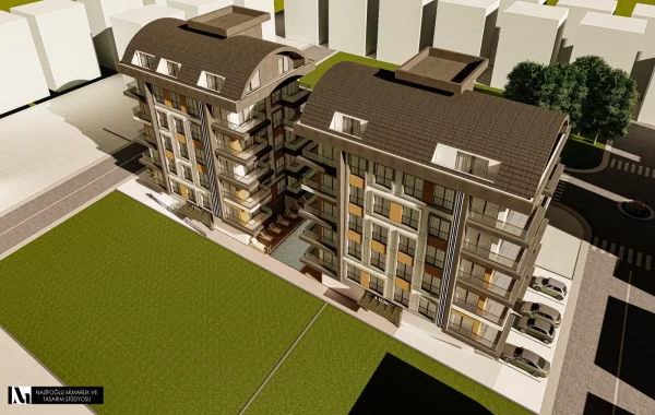 Modern designed apartments for sale in Mahmutlar, Alanya. International and welcoming environment