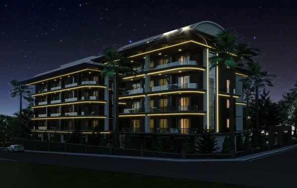 Traumkomplex zum Verkauf in Alanya, in unmittelbarer Nähe zum berühmten Kleopatra-Strand