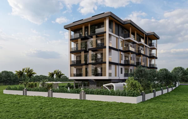Raffinierter Komplex zum Verkauf in Payallar, einem neuen vielversprechenden Ort für Investitionen