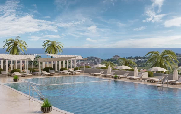 Prestigious hotel style omplex for sale in Avsallar, famous for its sandy beaches and pine forest