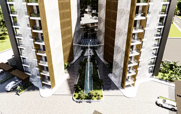 Wonderful apartments for sale in Gazipasa, a beautiful place with many orchards and forests