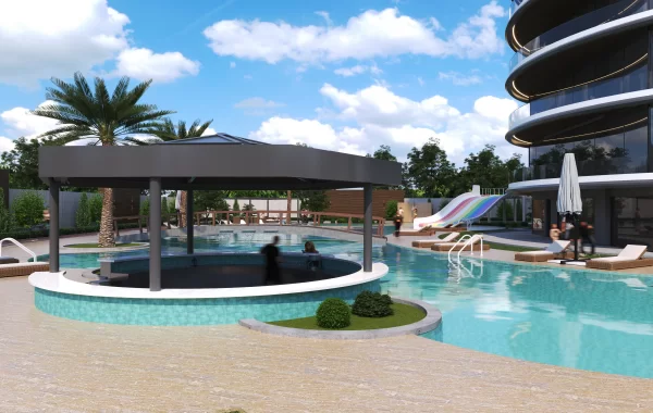 Amazing Complex for sale in Gazipasa, surrounded by majestic mountain and peaceful sea landscapes