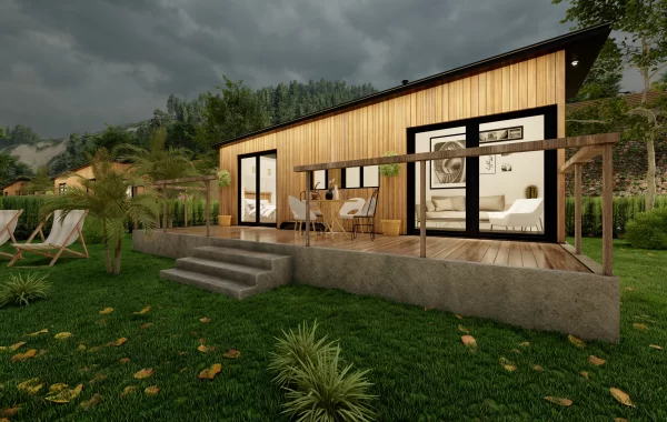 Rare Prefabricated Complex for sale in Mahmutlar, surrounded by Taurus Mountains & Mediterranean Sea
