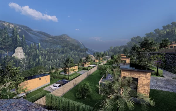 Rare Prefabricated Complex for sale in Mahmutlar, surrounded by Taurus Mountains & Mediterranean Sea