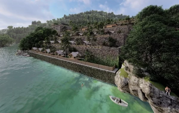 Seltener Fertighaus Komplex zum Verkauf in Mahmutlar, umgeben vom Taurusgebirge und dem Mittelmeer