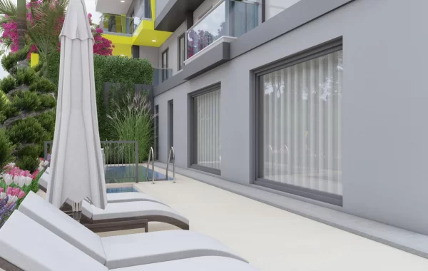 Classic Complex for sale in Gazipasa. This area is ideal for comfortable living and leisure