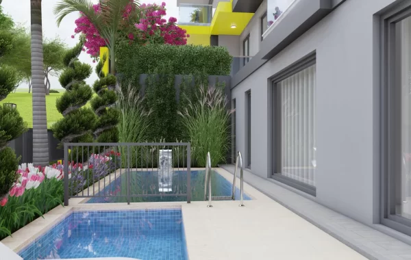 Classic Complex for sale in Gazipasa. This area is ideal for comfortable living and leisure
