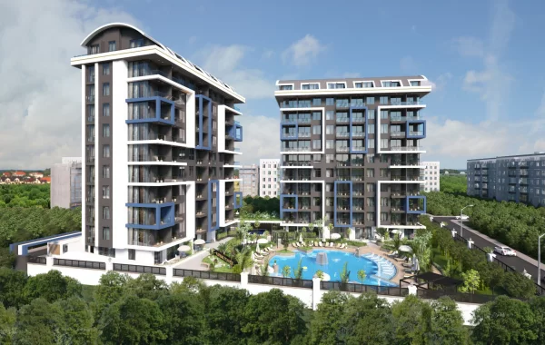 Üppiger Komplex zum Verkauf in Alanya, einer der beliebtesten Touristenzielen der Türkei