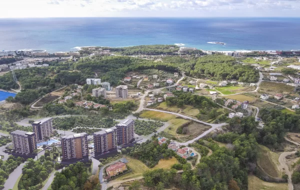 Charmanter Komplex zum Verkauf in Avsallar, die Stadt erfreut sich aufgrund ihrer Natur