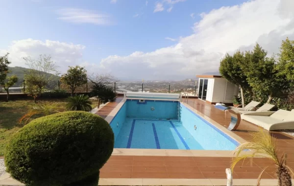 Graceful Villa for sale in Kargicak, situated in an ecological area of the Mediterranean Sea