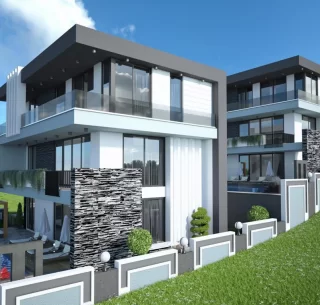 Luxury Villa Complex for sale in Alanya, are situated in the calm region of Kargicak