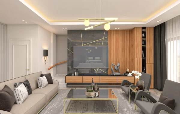 New Flats are located in Oba neighbourhood, one of the most prestigious areas of Alanya