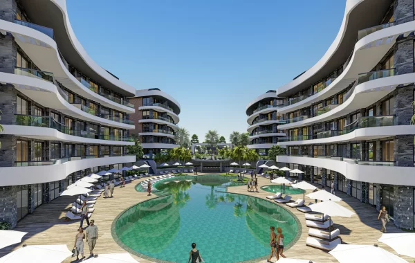 Breathe-Taking Complex for sale in Oba, a remarkably modern residential area near the sea