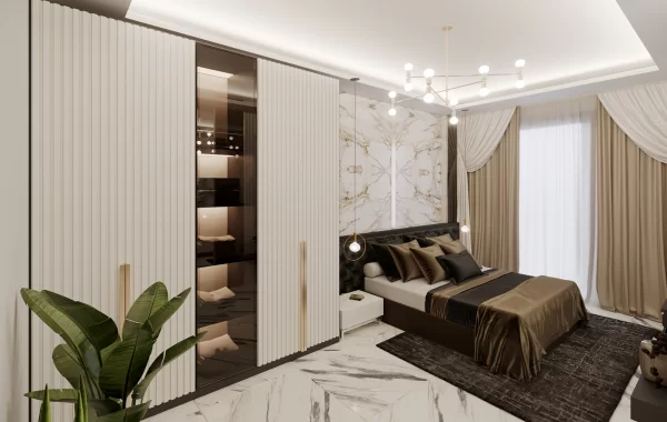 Moderne Villen zum Verkauf in Oba, von Natur umgeben und bieten eine familienfreundliche Atmosphäre