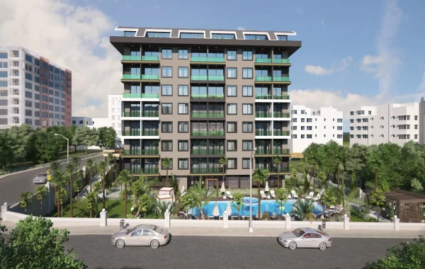 Edler Komplex zum Verkauf in der begehrtesten Lage im Herzen von Alanya