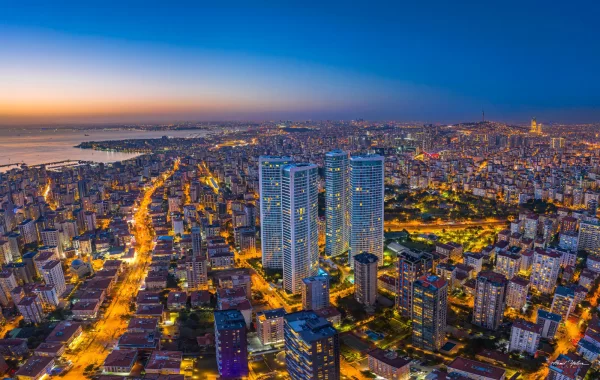 Eleganter Komplex in Istanbul, das Herz der osmanischen Geschichte und Kultur