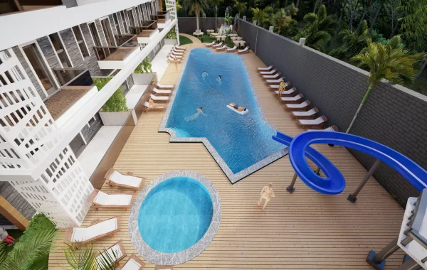 Bright Apartments in Avsallar, are located in a peaceful & family-friendly neighbourhood of Alanya