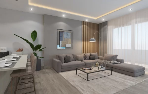 Premium-Komplex in Mersin, einem frischen Küstenbezirk und einem sich entwickelnden Viertel