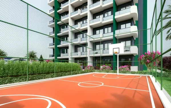 Neuer Wohnkomplex in Mersin, eine sehr beliebte Region bei Touristen und Einheimische