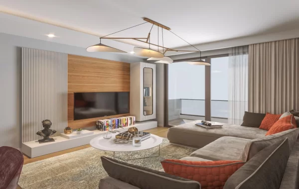 Neuer Wohnkomplex in Mersin, eine sehr beliebte Region bei Touristen und Einheimische