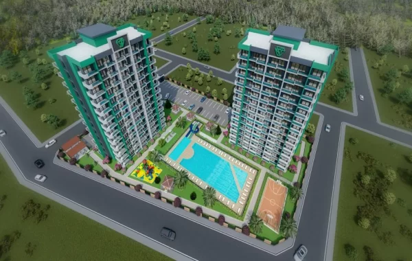 New Residential Complex in Mersin, this region is very popular among tourists & locals