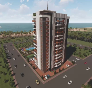 Verdant Complex in Mersin, Superb area which gained popularity with both tourists & potential home