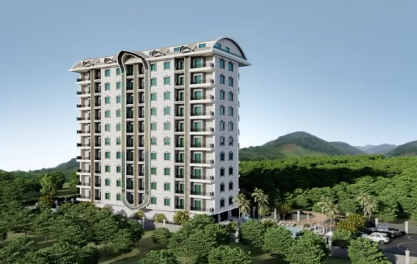 Luxurious Complex in Mahmutlar, one of the liveliest areas of Alanya with all its social facilities