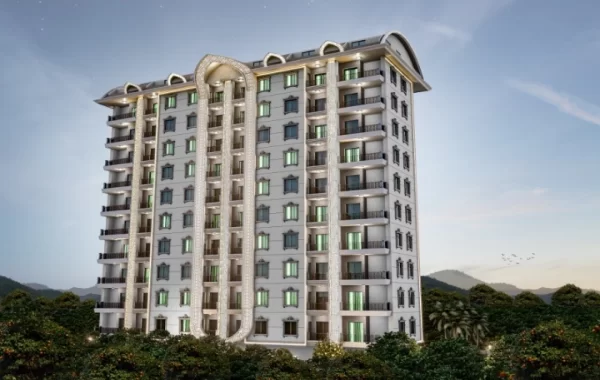 Luxurious Complex in Mahmutlar, one of the liveliest areas of Alanya with all its social facilities
