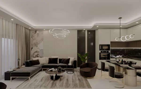 Luxurious Complex in Mahmutlar, one of the liveliest areas of Alanya with all its social facilities