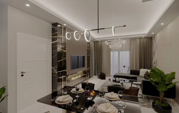 Luxurious Complex in Mahmutlar, one of the liveliest areas of Alanya with all its social facilities