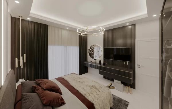 Luxurious Complex in Mahmutlar, one of the liveliest areas of Alanya with all its social facilities
