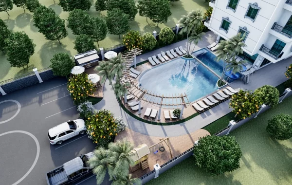Luxurious Complex in Mahmutlar, one of the liveliest areas of Alanya with all its social facilities