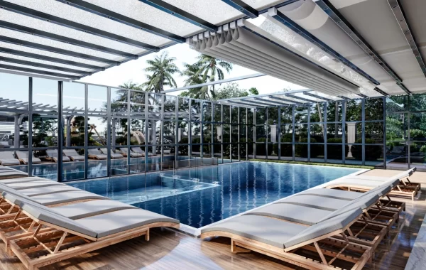 Luxurious Complex in Mahmutlar, one of the liveliest areas of Alanya with all its social facilities