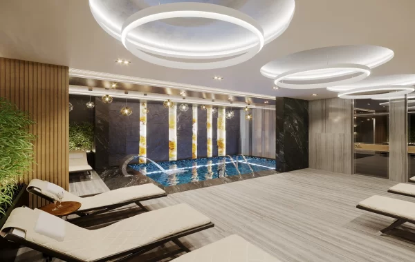Luxurious Complex in Mahmutlar, one of the liveliest areas of Alanya with all its social facilities
