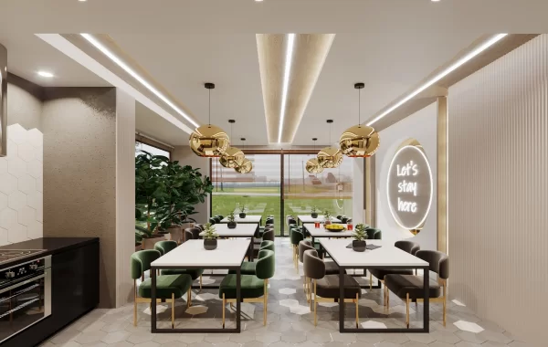Luxurious Complex in Mahmutlar, one of the liveliest areas of Alanya with all its social facilities