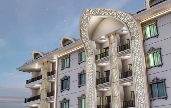 Luxus Komplex in Mahmutlar, einer der belebtesten Gegenden von Alanya mit sozialen Einrichtungen