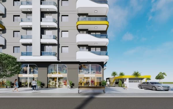 Brilliant Complex in Mahmutlar, Alanya. Where social areas & city life are intertwined near the sea