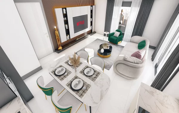 Luxury Apartments in Alanya Center, promises a Comfortable Life & an excellent choice for investment