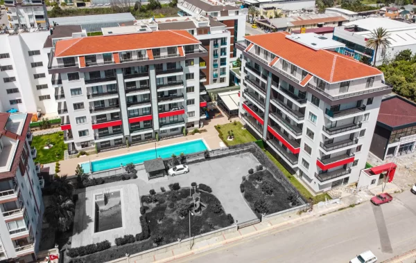Upscale Complex for sale in Kestel, peaceful, green, &rapidly developing area in the east of Alanya