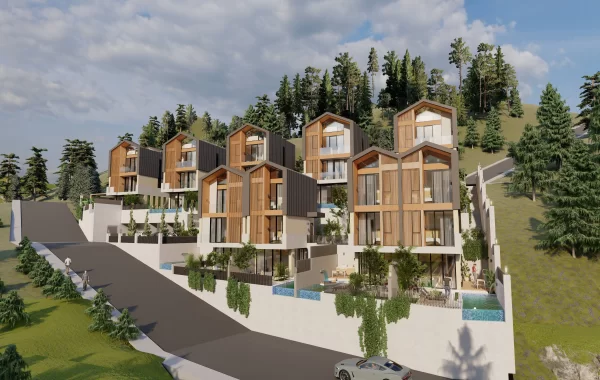 Genießen Sie die perfekte Aussicht mit günstig gelegenen Luxusvillen in Alanya