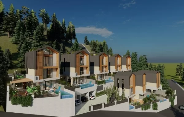 Genießen Sie die perfekte Aussicht mit günstig gelegenen Luxusvillen in Alanya